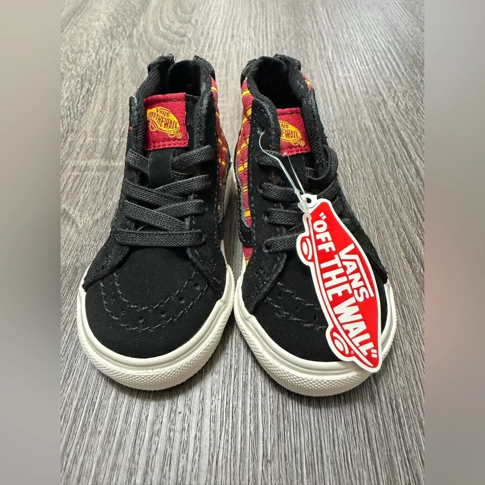 Vans x Harry Potter Sk8-Hi "Gryffindor" toddler shoes NWT-Small marker mark - Picture 2 of 6